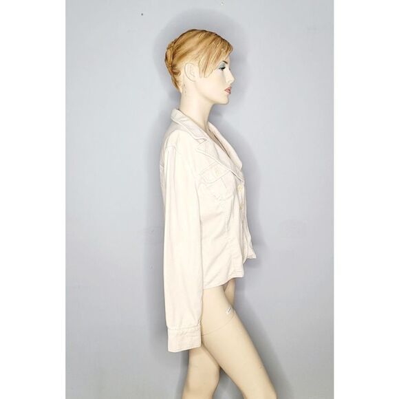 INC International Concepts Beige Blazer Size Large - Picture 2 of 7